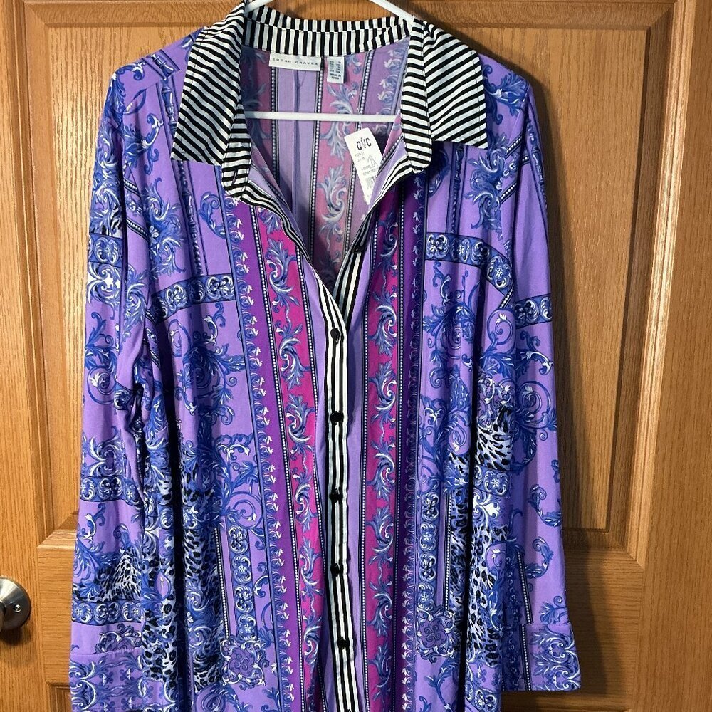 Susan Graver Designed Blouse